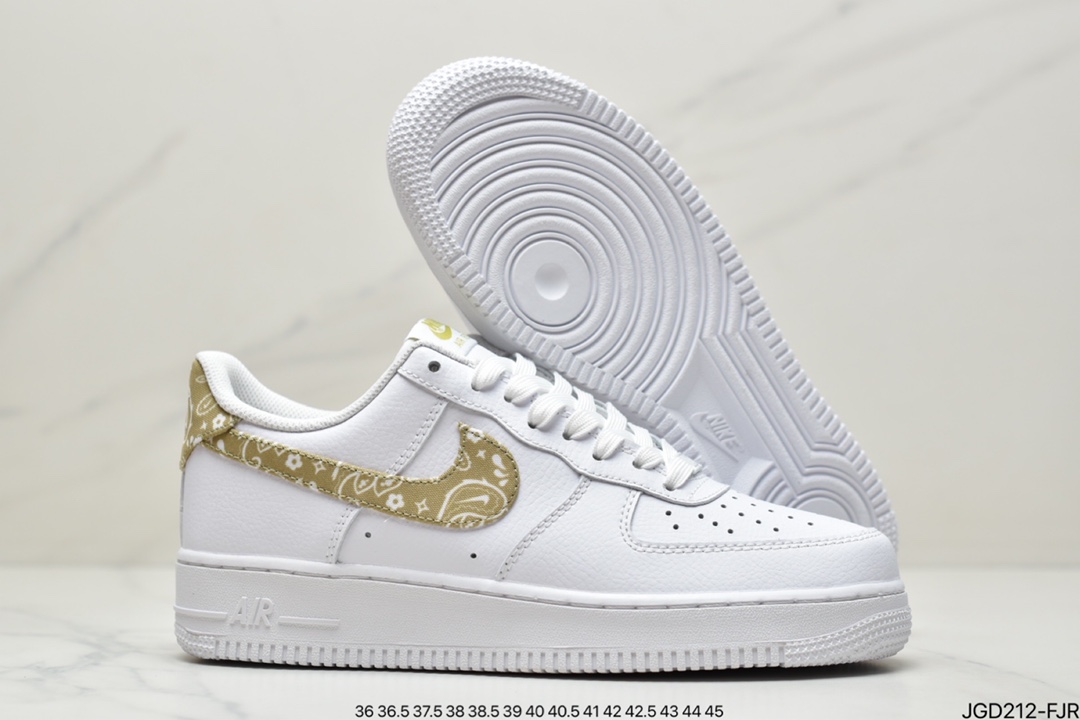 180 耐克Nike Air Force 1 Low 空军一号低帮百搭休闲运动板鞋柔软、弹性十足的缓震性