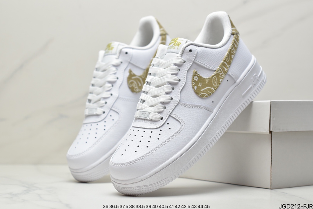 180 耐克Nike Air Force 1 Low 空军一号低帮百搭休闲运动板鞋柔软、弹性十足的缓震性
