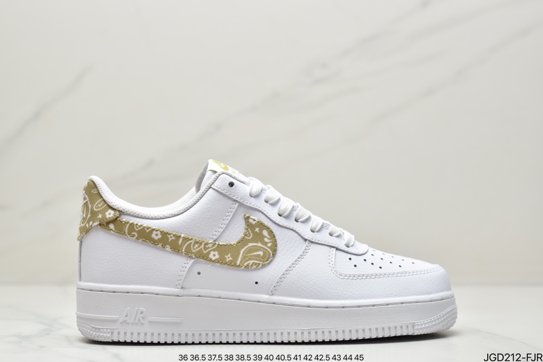 180 耐克Nike Air Force 1 Low 空军一号低帮百搭休闲运动板鞋柔软、弹性十足的缓震性
