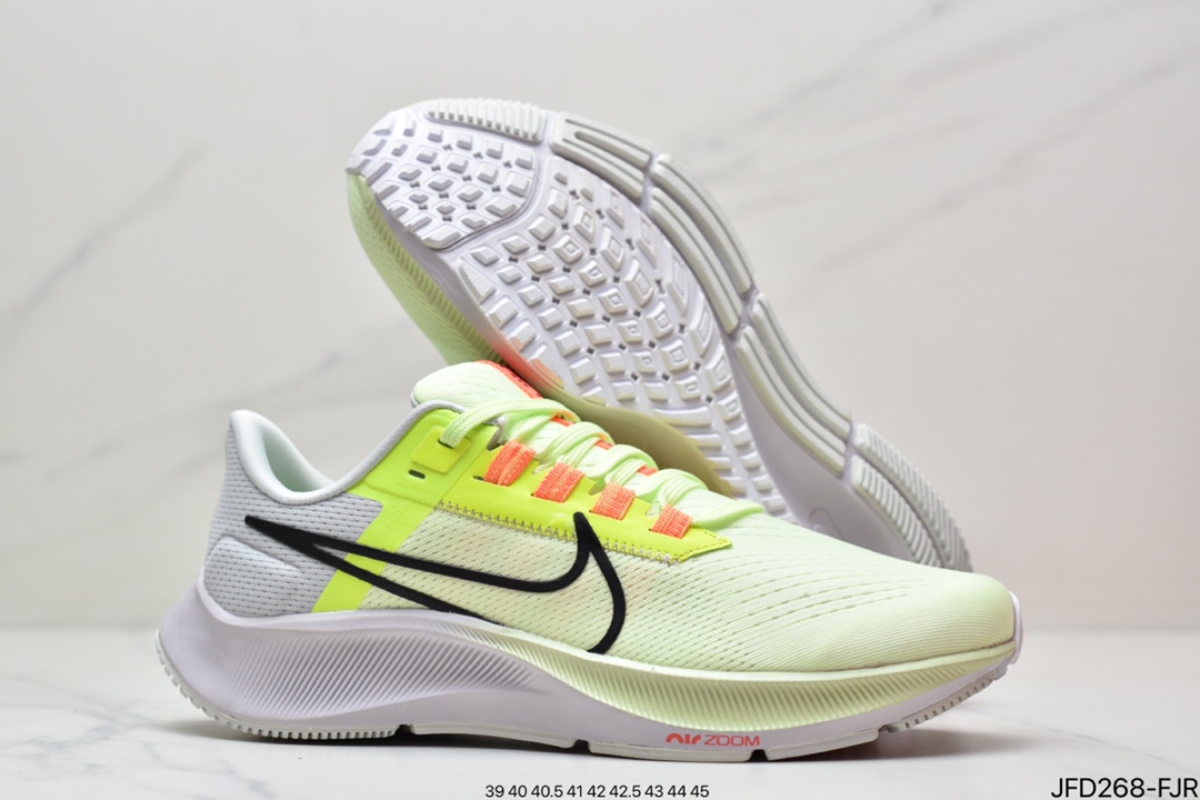 170 耐克Pegasus 38 登月38代系列九针眼网纱透气缓震疾速跑鞋