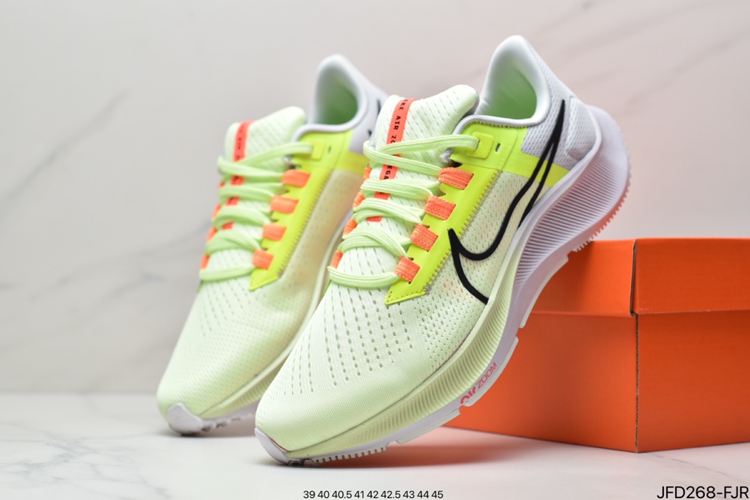 170 耐克Pegasus 38 登月38代系列九针眼网纱透气缓震疾速跑鞋