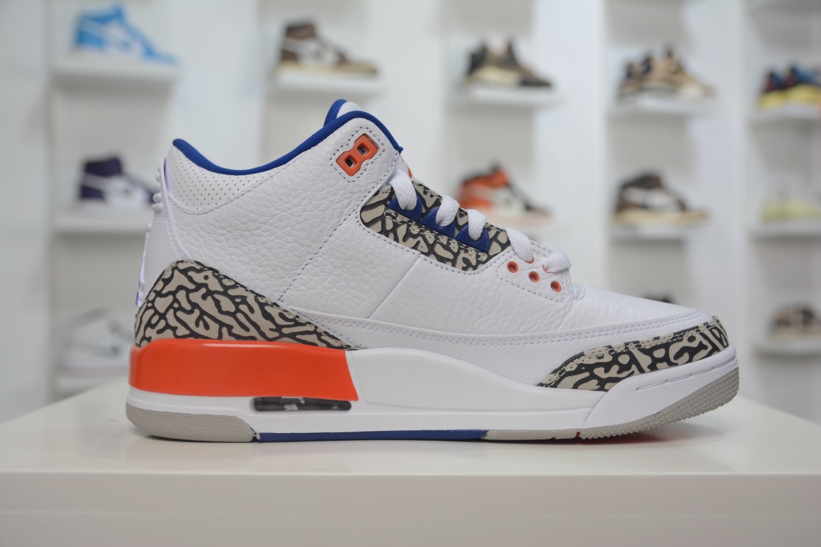 [Exclusive advantage] New G version of Air Jordan 3 Knocks AJ3 Knicks 136064-148