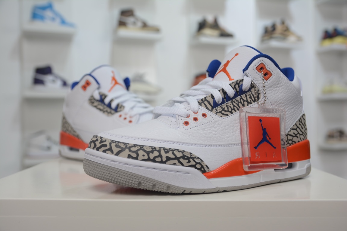 [Exclusive advantage] New G version of Air Jordan 3 Knocks AJ3 Knicks 136064-148