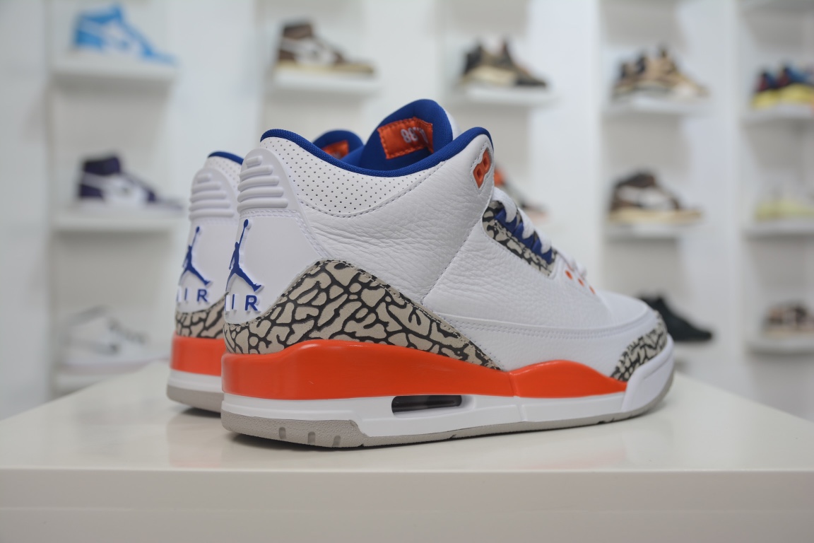 [Exclusive advantage] New G version of Air Jordan 3 Knocks AJ3 Knicks 136064-148