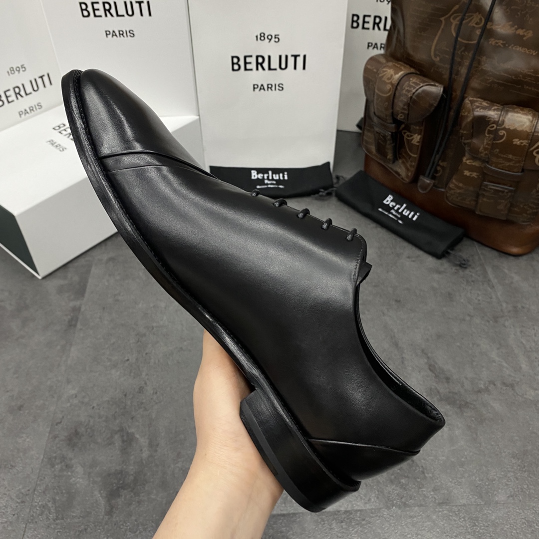 💋💍Berlut*/布鲁提 手工精品男士正装皮鞋  专柜同步火热款牛津鞋  成功人士标配 固特异工艺  