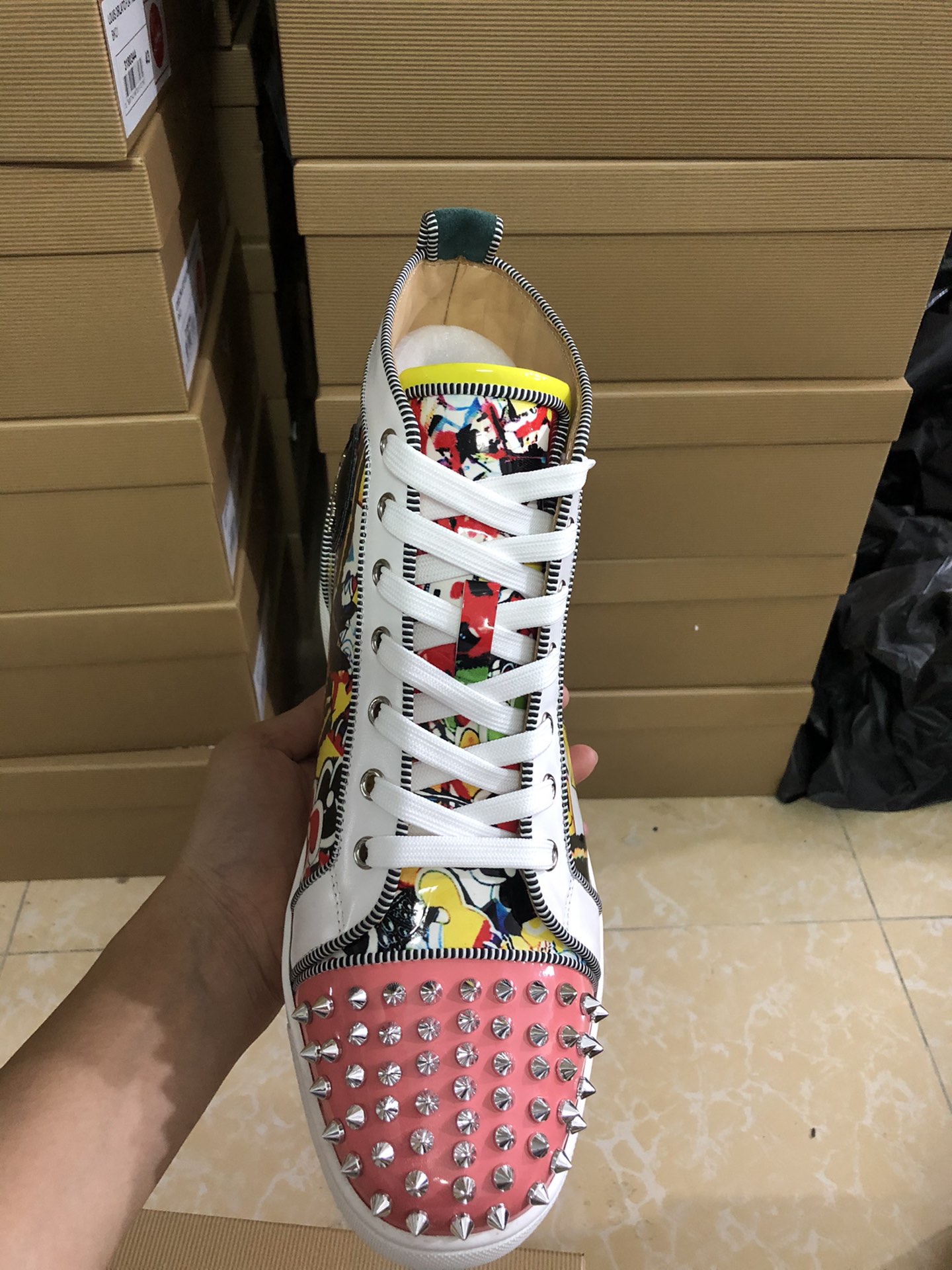 Louboutin hot sale sneakers yupoo