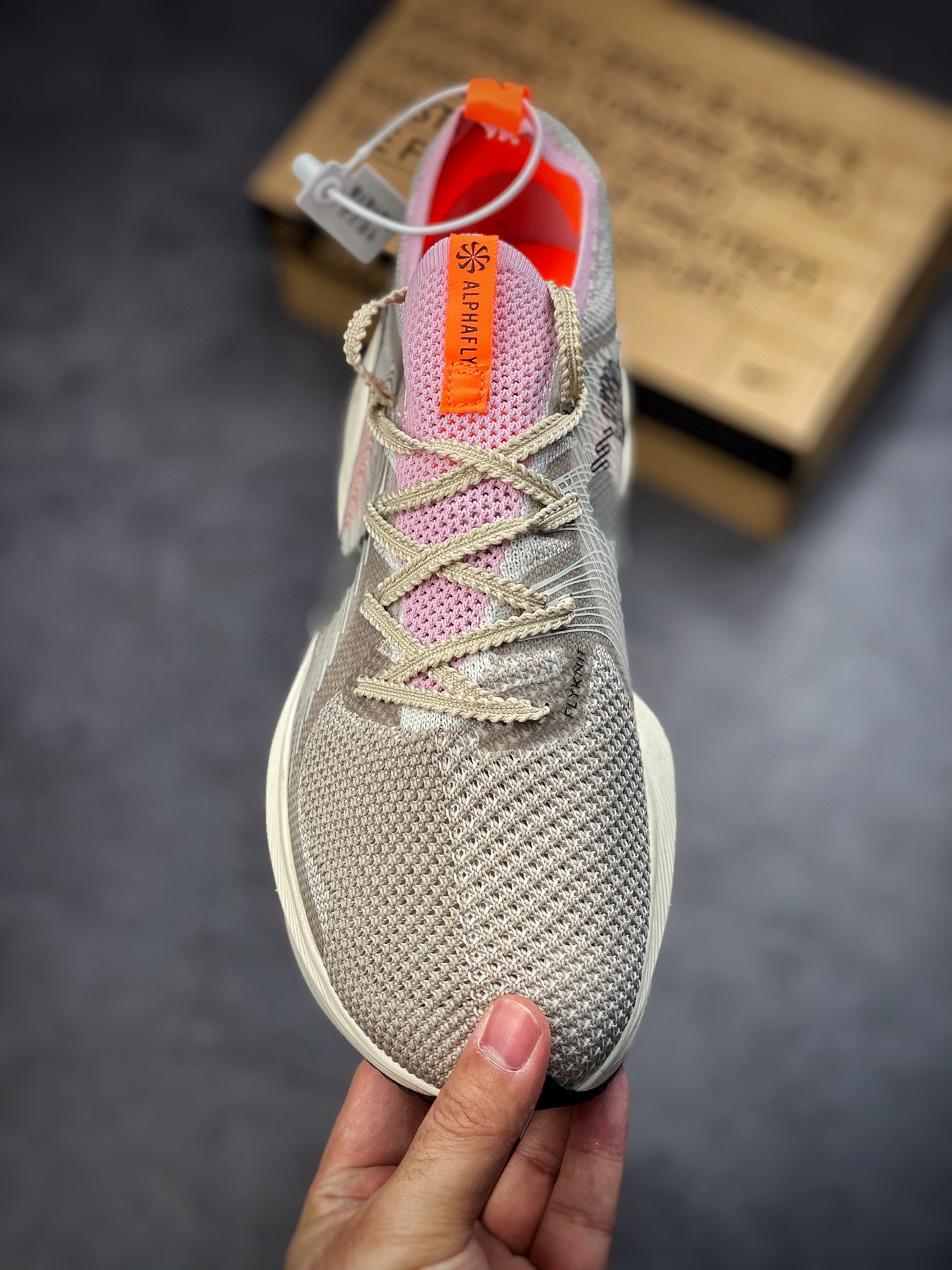 240 Nike Air Zoom Alphafly NEXT％破2代马拉松气垫轻量超跑竞速运动慢跑鞋 DB0129-001
