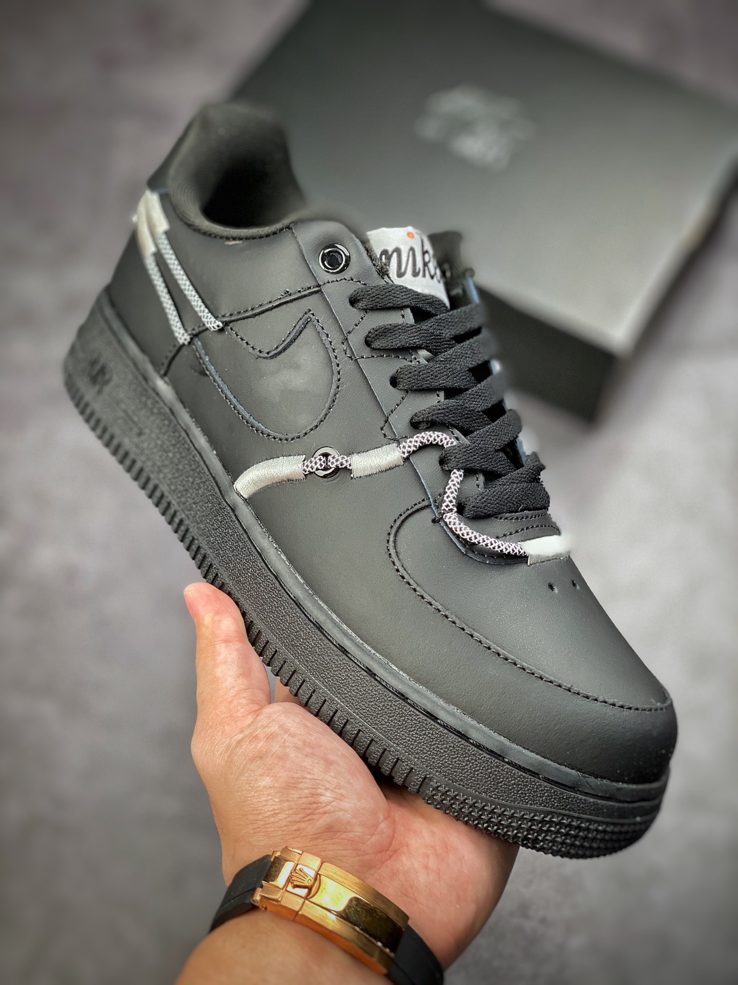 200 Nike Air Force 1 Low 07 纯黑 DH4408-103