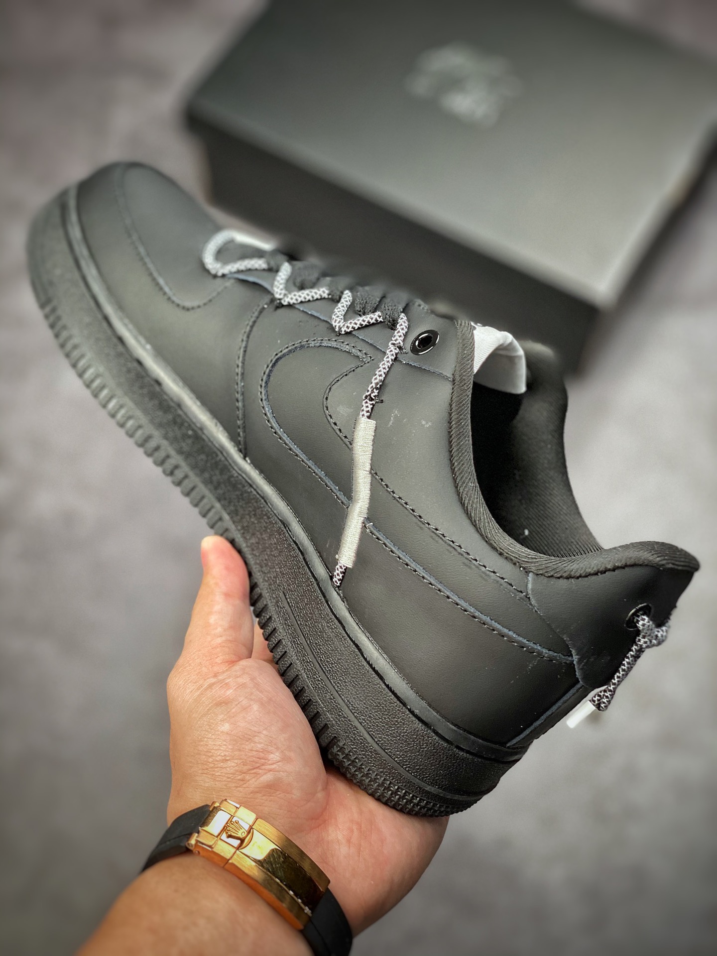 200 Nike Air Force 1 Low 07 纯黑 DH4408-103