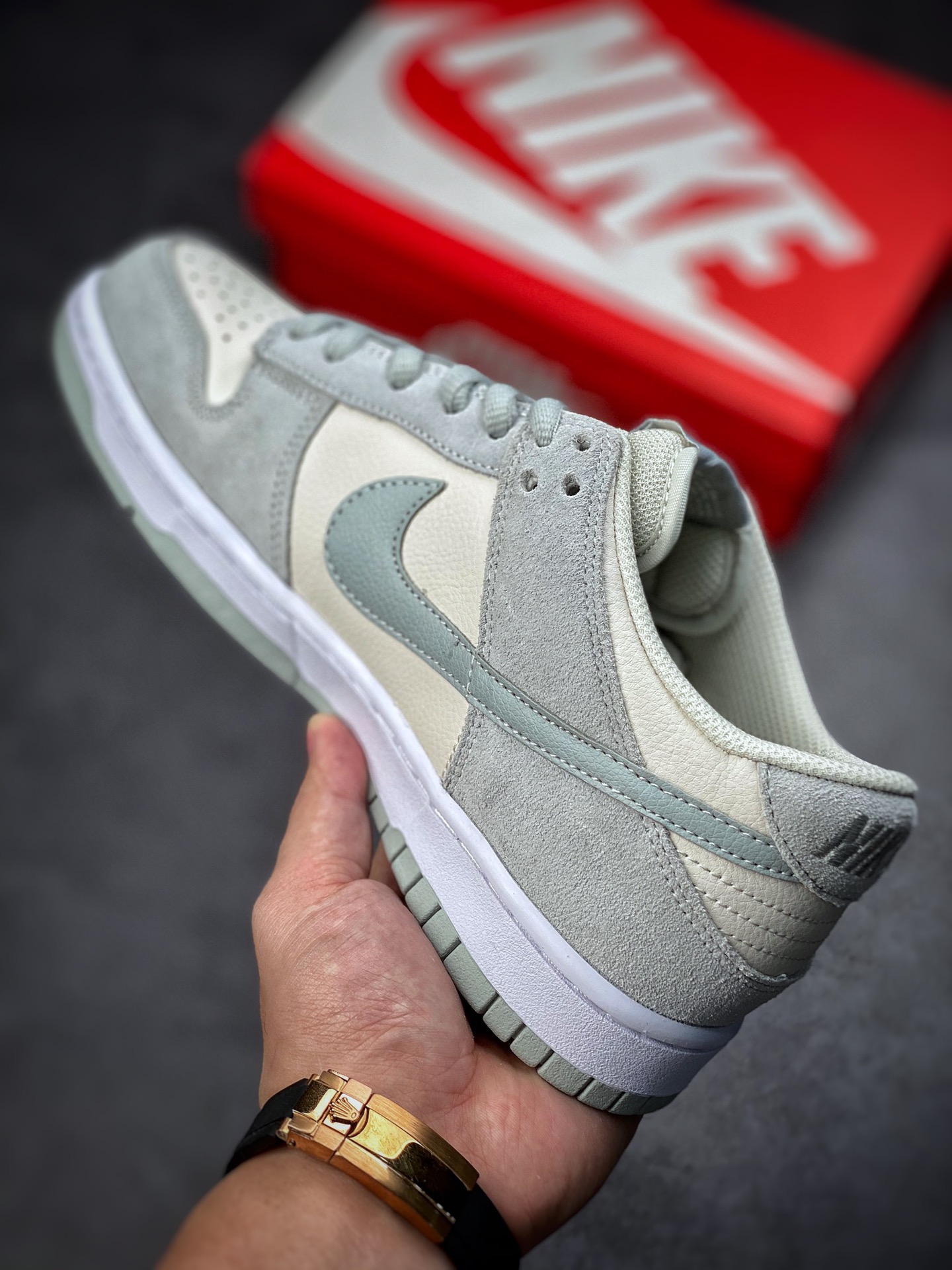 260 Nike Dunk Low 白灰 大厂纯原出品 实拍首发原装头层316272-060