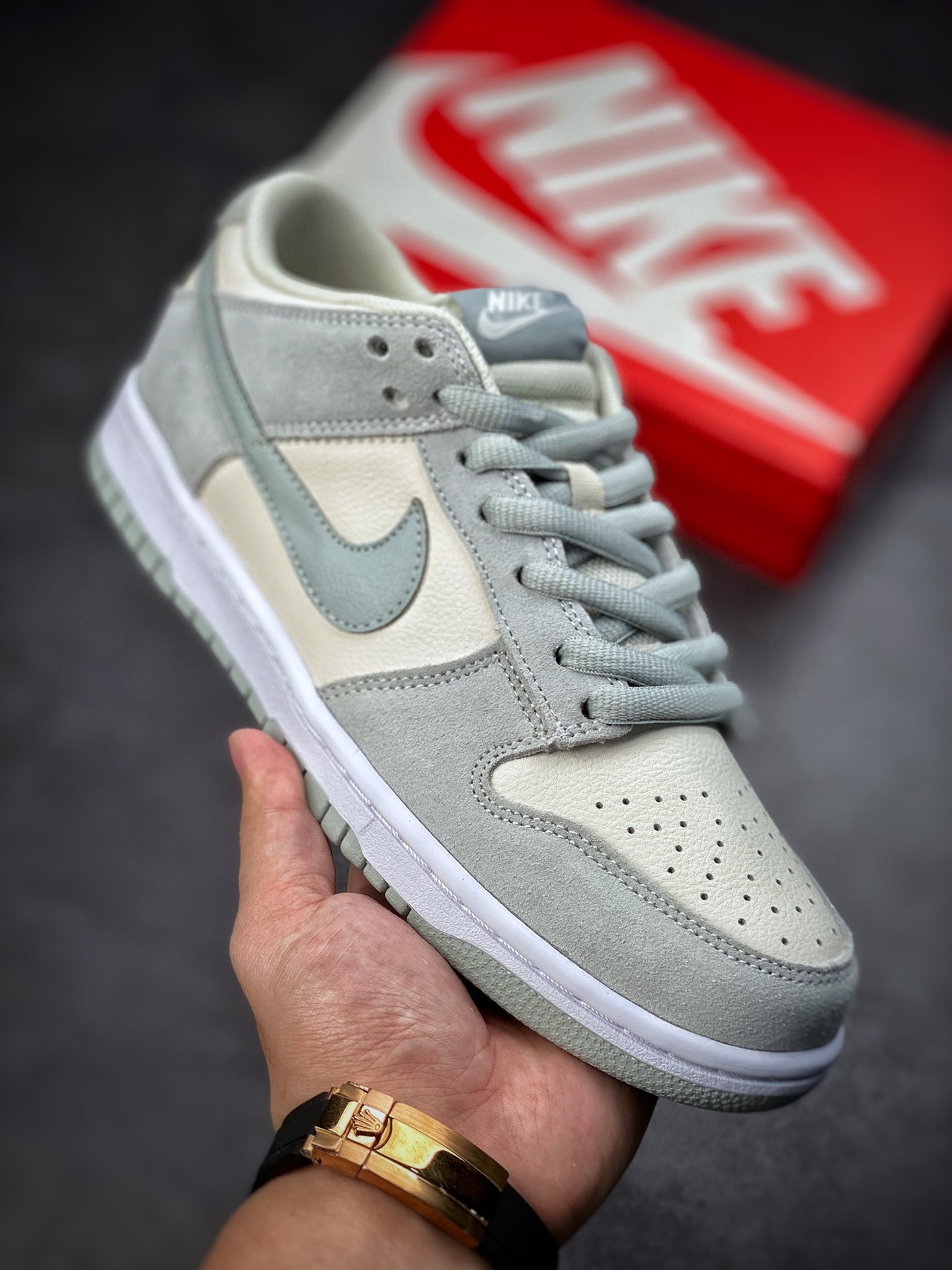 260 Nike Dunk Low 白灰 大厂纯原出品 实拍首发原装头层316272-060