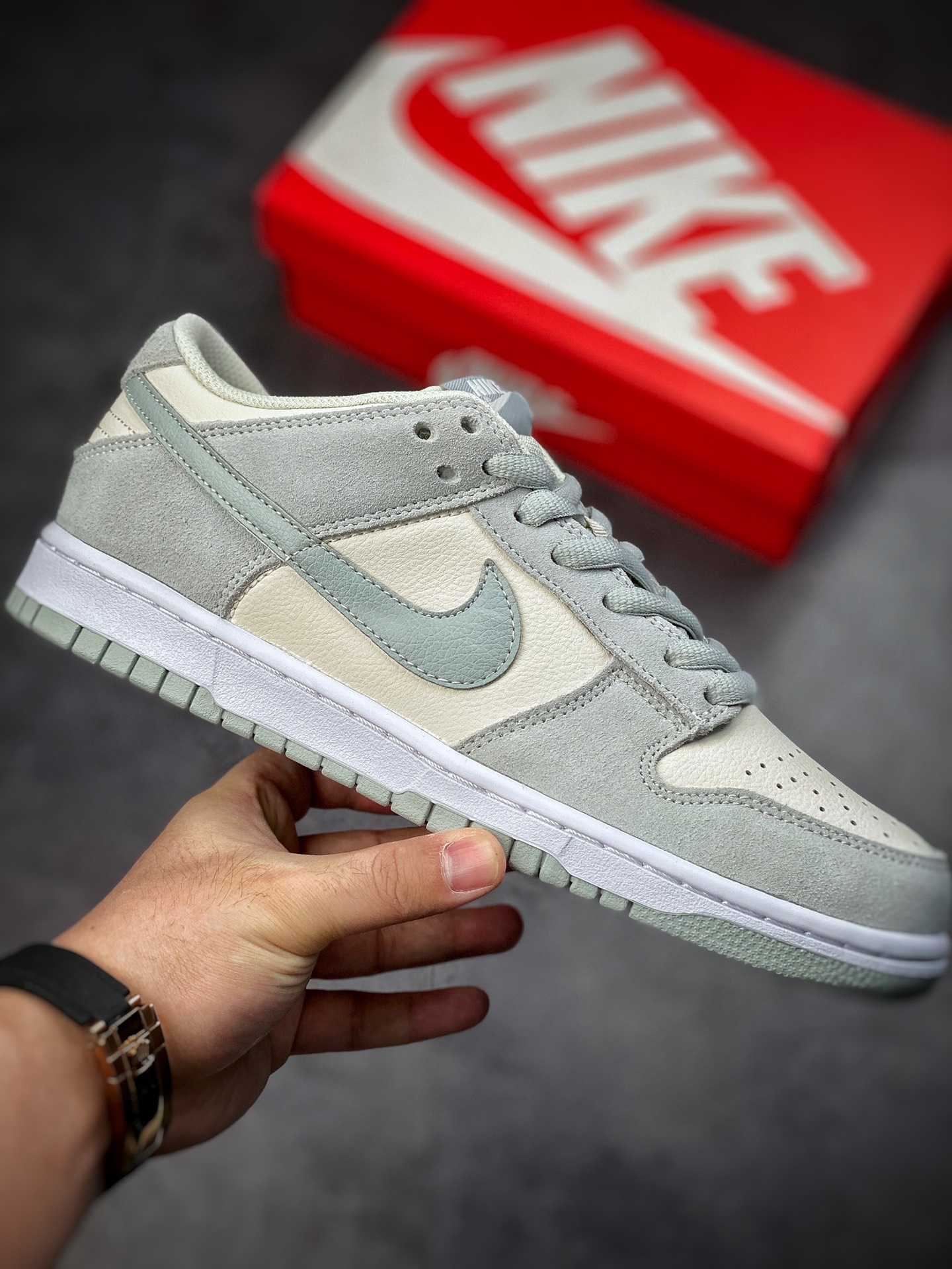 260 Nike Dunk Low 白灰 大厂纯原出品 实拍首发原装头层316272-060