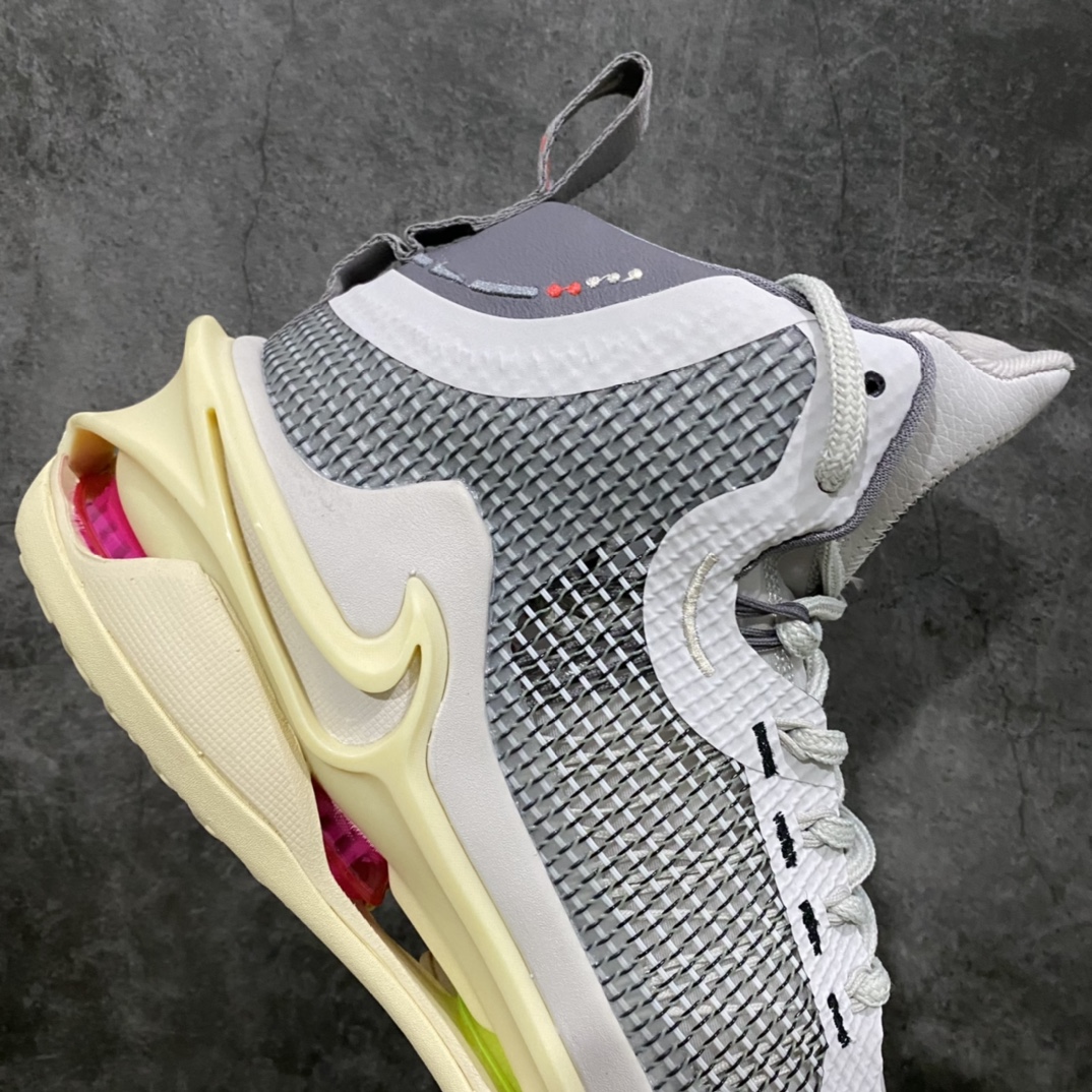 图片[5]-Nike Air zoom G.T.Jump EP 实战篮球鞋 灰白 国内版 独家私模开发 定制梭织面料 十分透气 真纤维气垫加持 脚感无敌 百分之百还原原版味道 货号：DC9039-002 尺码：39-46-选品中心