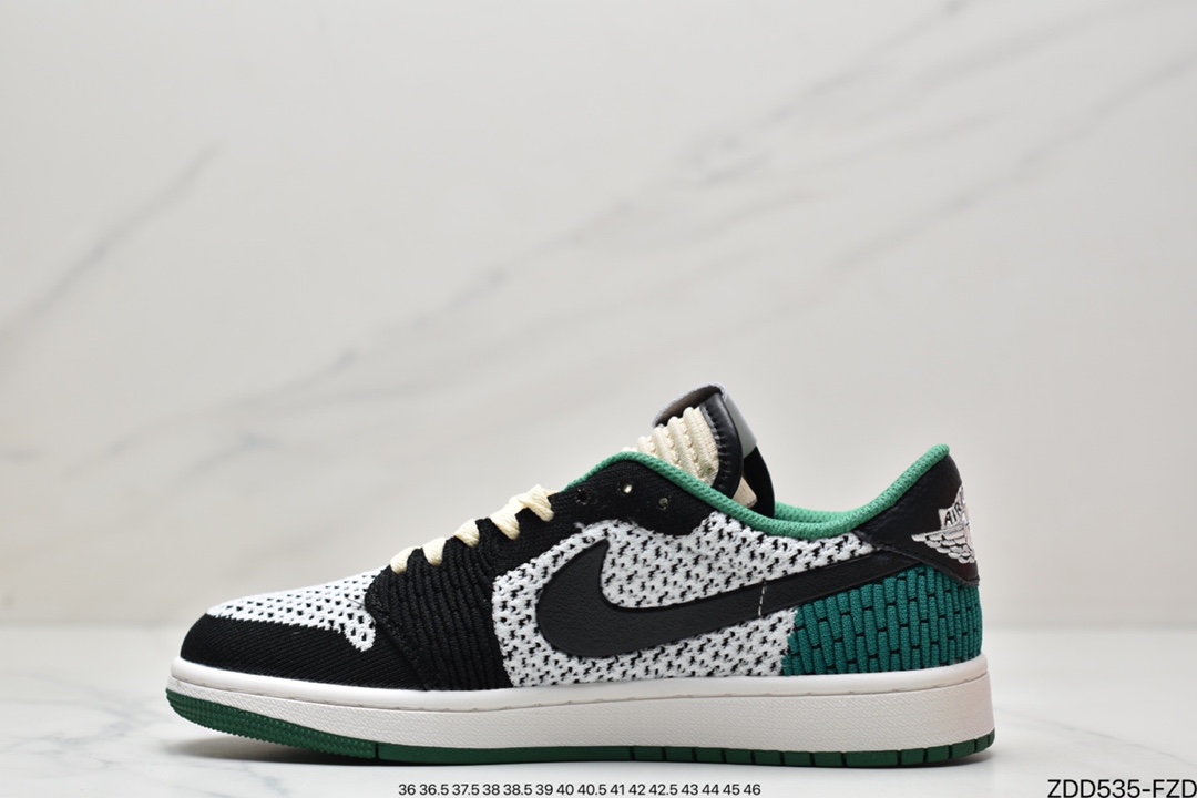 230 Air Jordan 1 Low Flyknit 扣碎 编织飞线 AJ1乔1低帮文化篮球鞋 DM7866