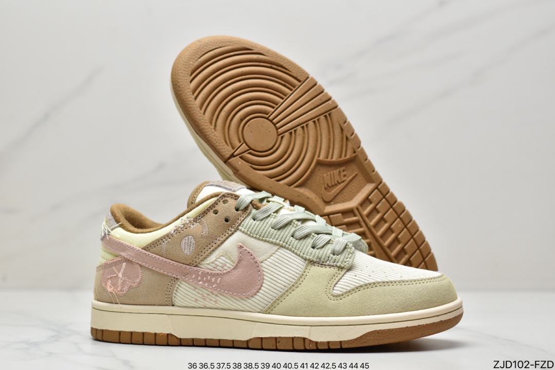 240 耐克Nike Dunk Low “Bright Side” 灰蓝灯芯绒 DQ5076