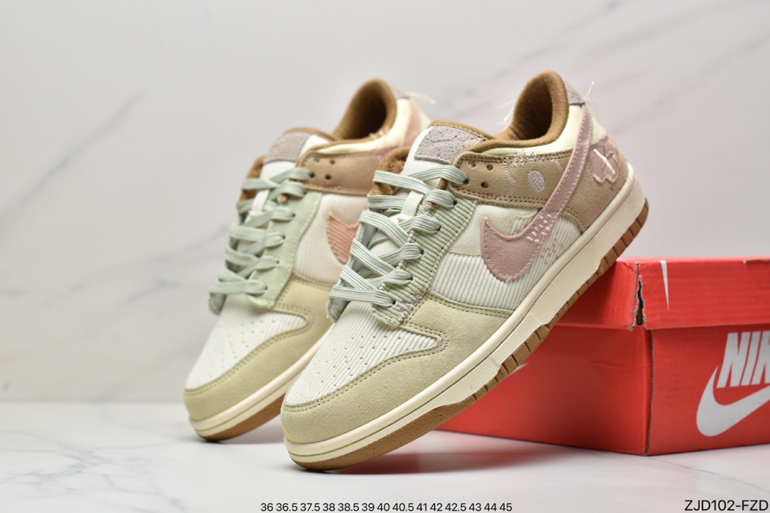 240 耐克Nike Dunk Low “Bright Side” 灰蓝灯芯绒 DQ5076