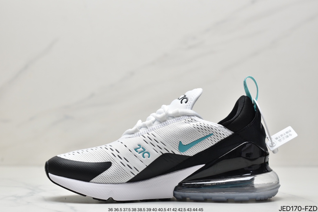 150 耐克Nike Air Max 270透气后掌半气垫慢跑鞋兼具非凡优质外观和出色穿着体验AH8050