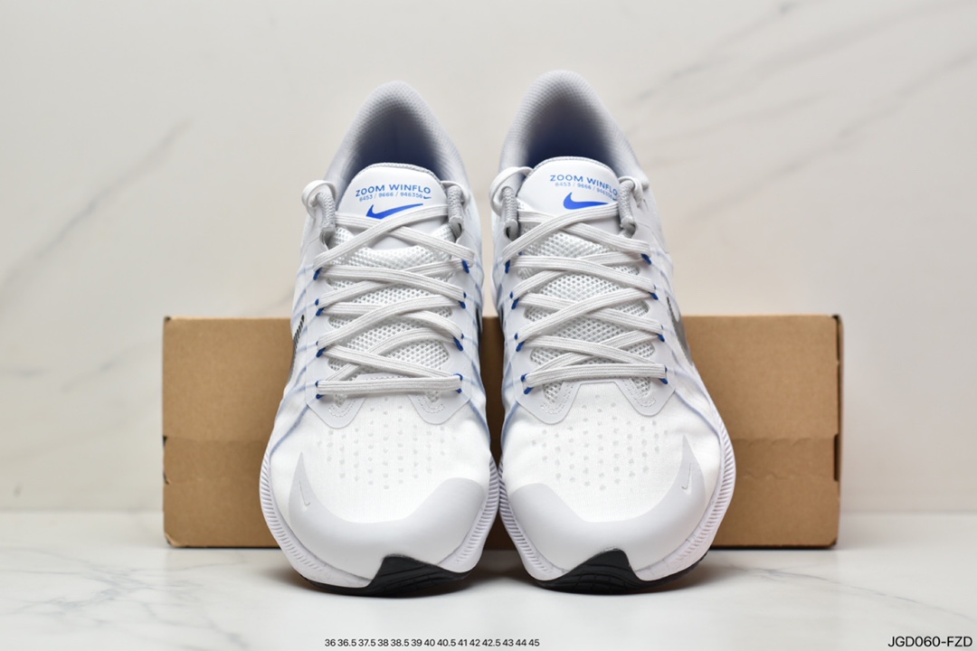 180 耐克Nike Air Zoom Winflo 8登月V8代 2022夏季新款超轻网面透气 时尚休闲鞋CW3419-008