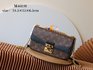 Louis Vuitton Crossbody & Shoulder Bags Black Brown Spring Collection Pochette Chains M46127