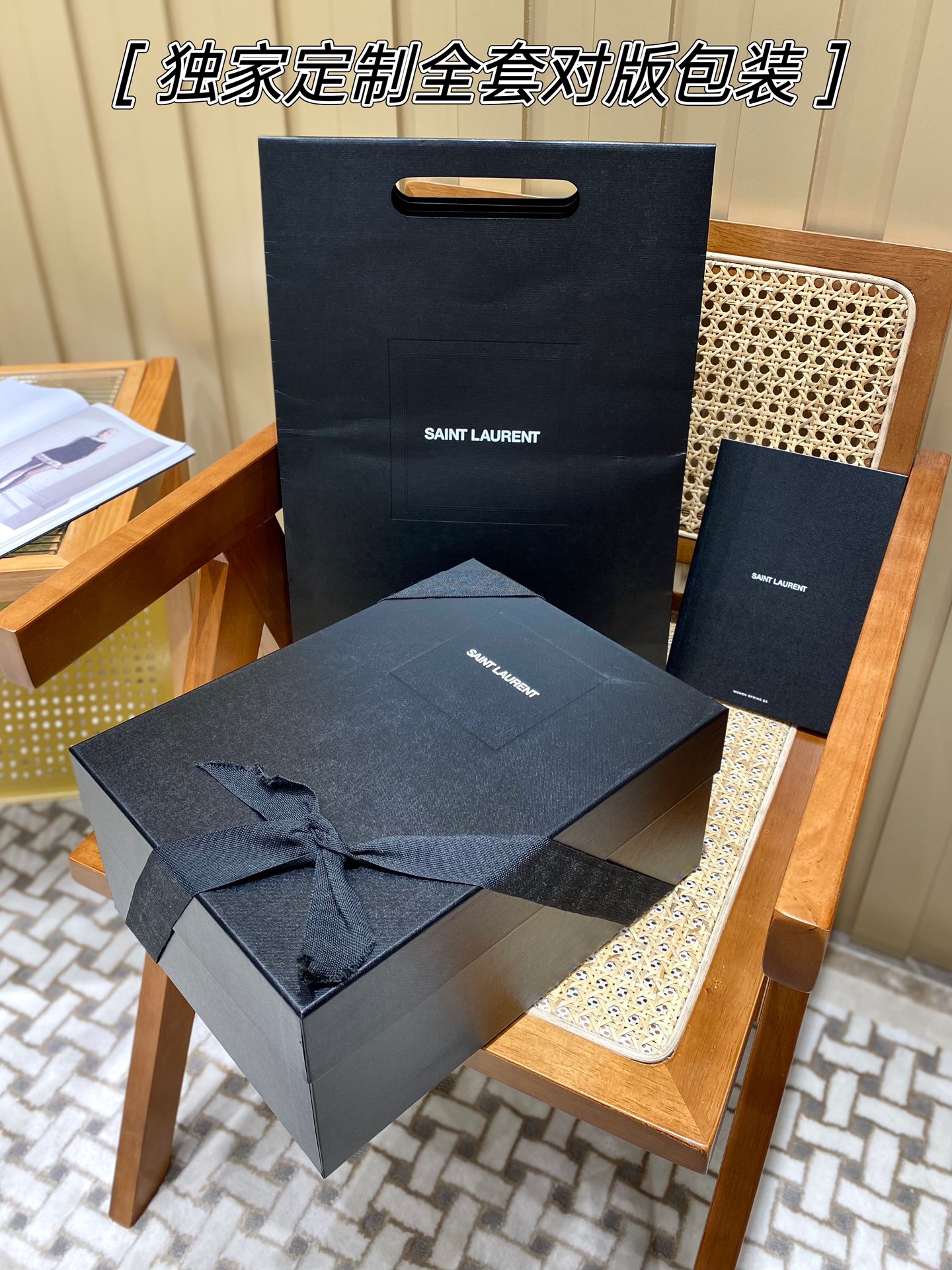 YSL 𝐍𝐢𝐤𝐢 28𝐜𝐦 邮差包 633158黑色/黑链