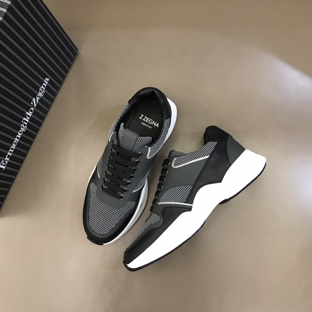 Zegna/杰尼亚  新款男士休闲运动鞋