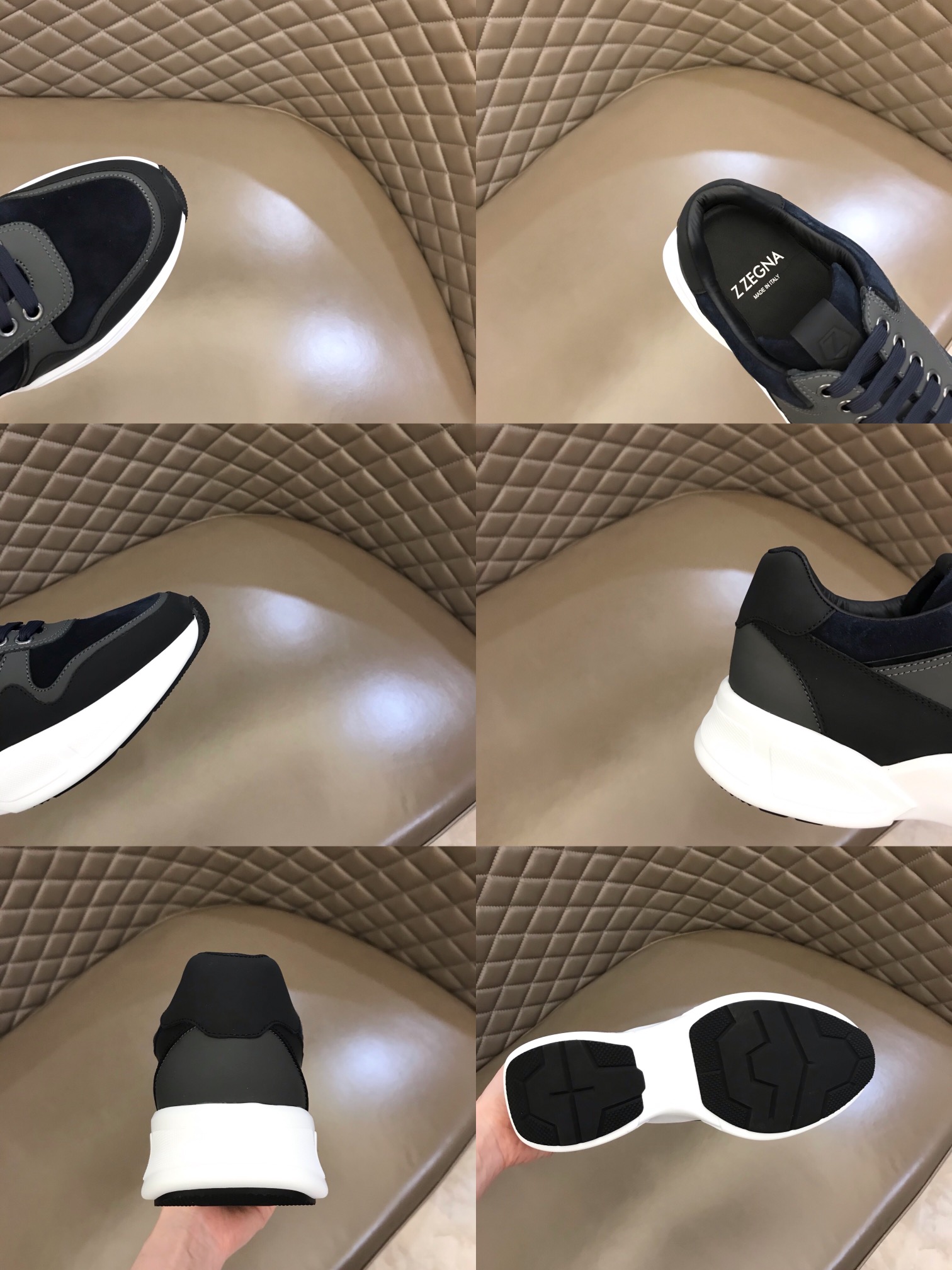 Zegna/杰尼亚  新款男士休闲运动鞋