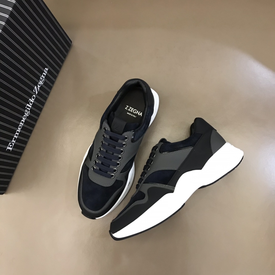 Zegna/杰尼亚  新款男士休闲运动鞋