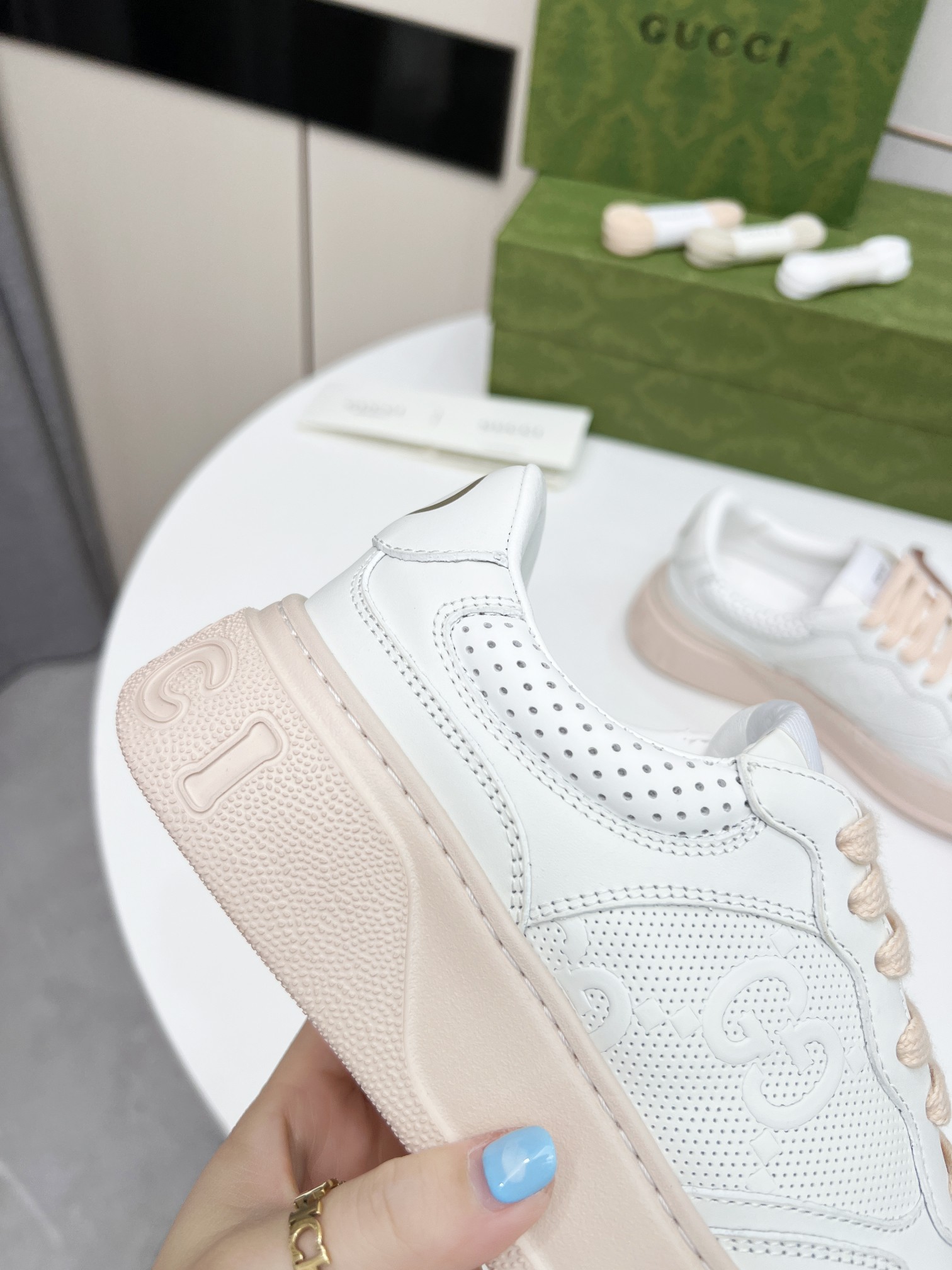 Precio de fábrica:260Gucci - ¡Nueva colección deportiva de suela gruesa suave ligera Chunky! ¡G mode