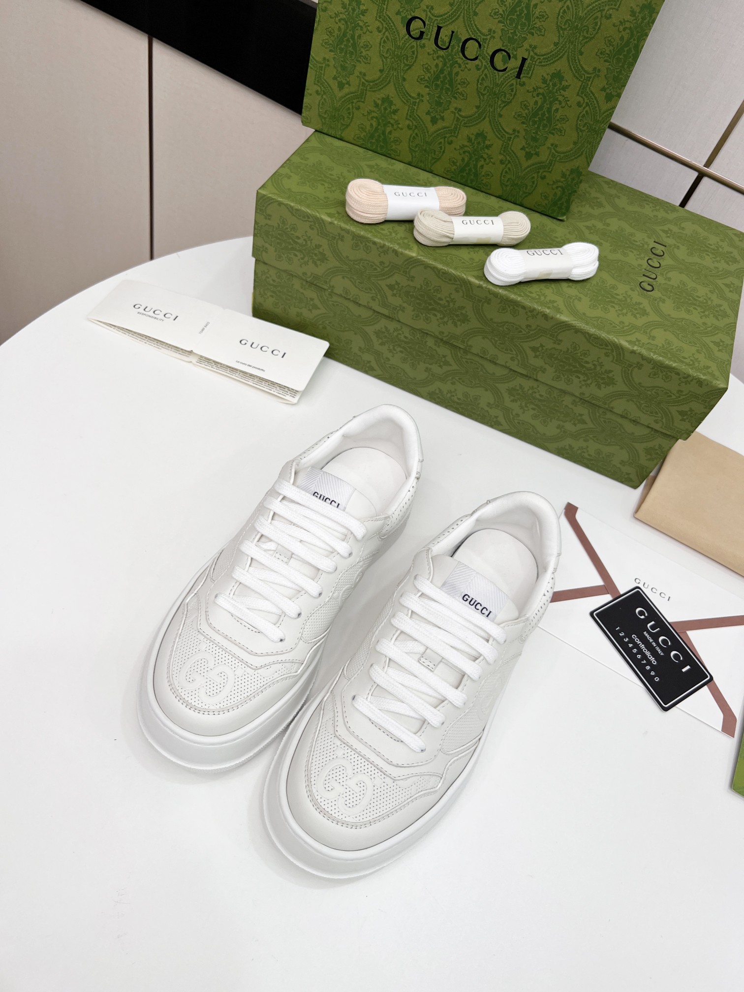 Precio de fábrica:260Gucci - ¡Nueva colección deportiva de suela gruesa suave ligera Chunky! ¡G mode