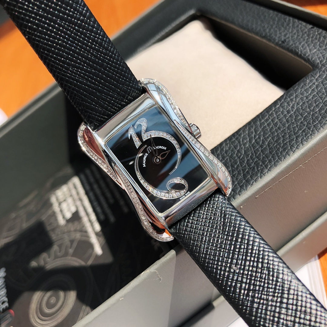 NO:387753,Aimee Black Face Diamond Circle, aikon19860909艾美 黑面 钻圈,,aikon,Watch