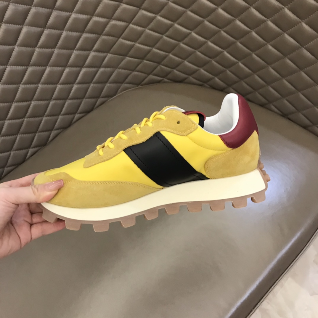 Tod'S托德斯  意大利进口小牛皮拼原版防水布面新款男士休闲运动鞋