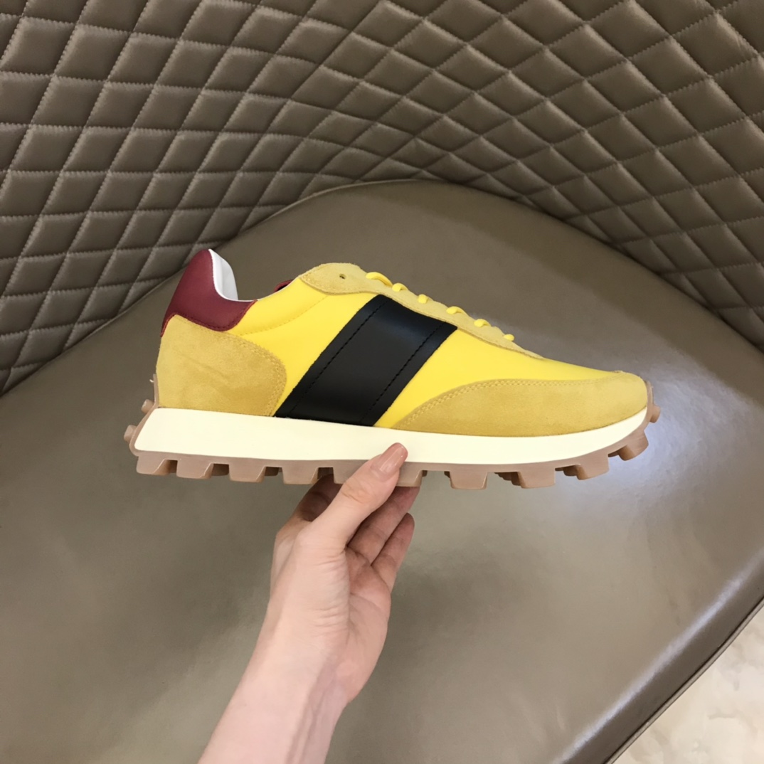 Tod'S托德斯  意大利进口小牛皮拼原版防水布面新款男士休闲运动鞋