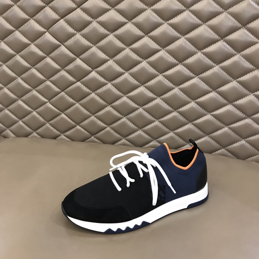 爱马仕HERMES   进口原版飞织透气官方最新高端男士运动休闲鞋