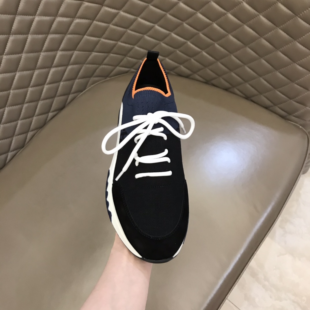 爱马仕HERMES   进口原版飞织透气官方最新高端男士运动休闲鞋