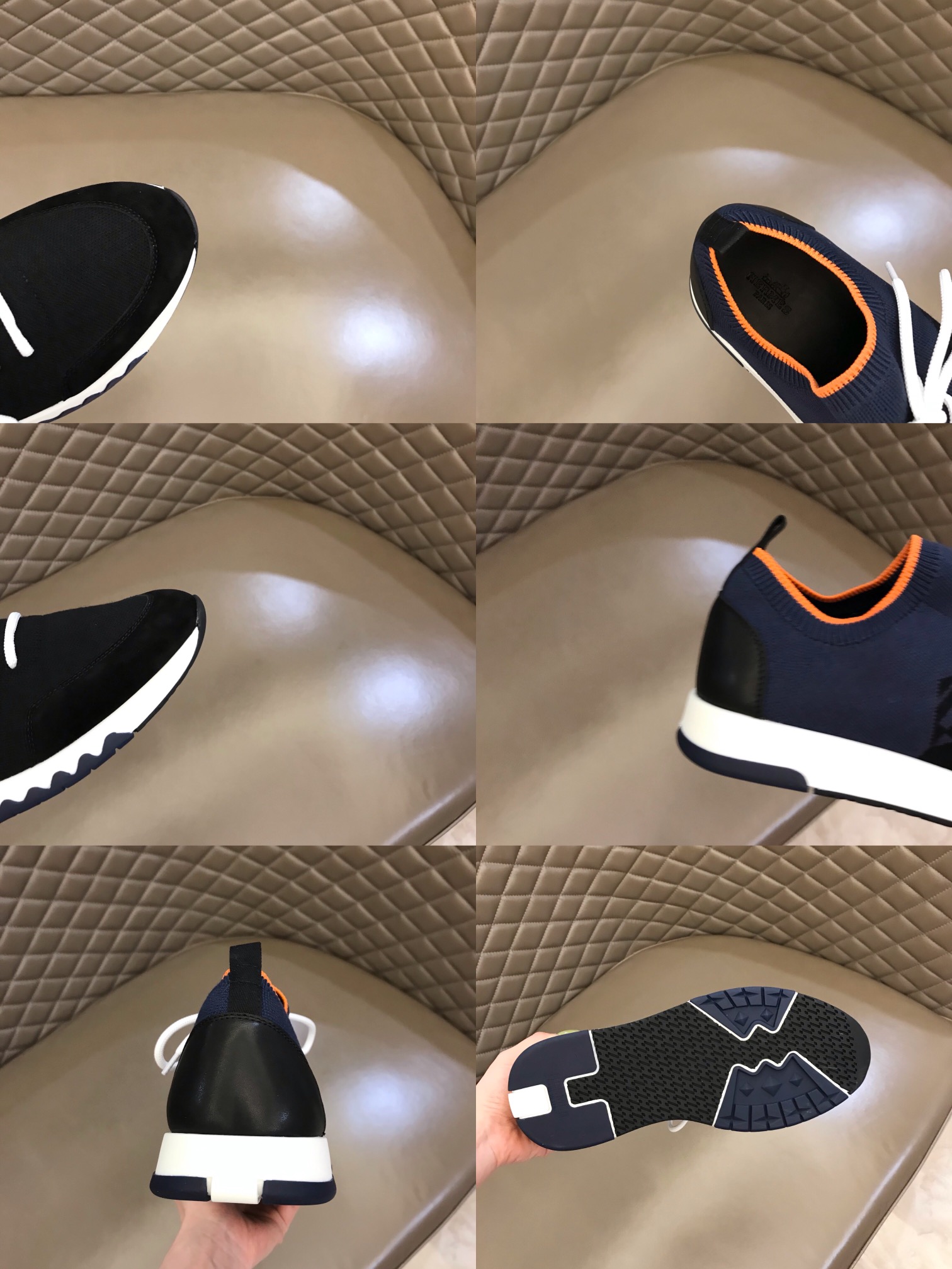 爱马仕HERMES   进口原版飞织透气官方最新高端男士运动休闲鞋