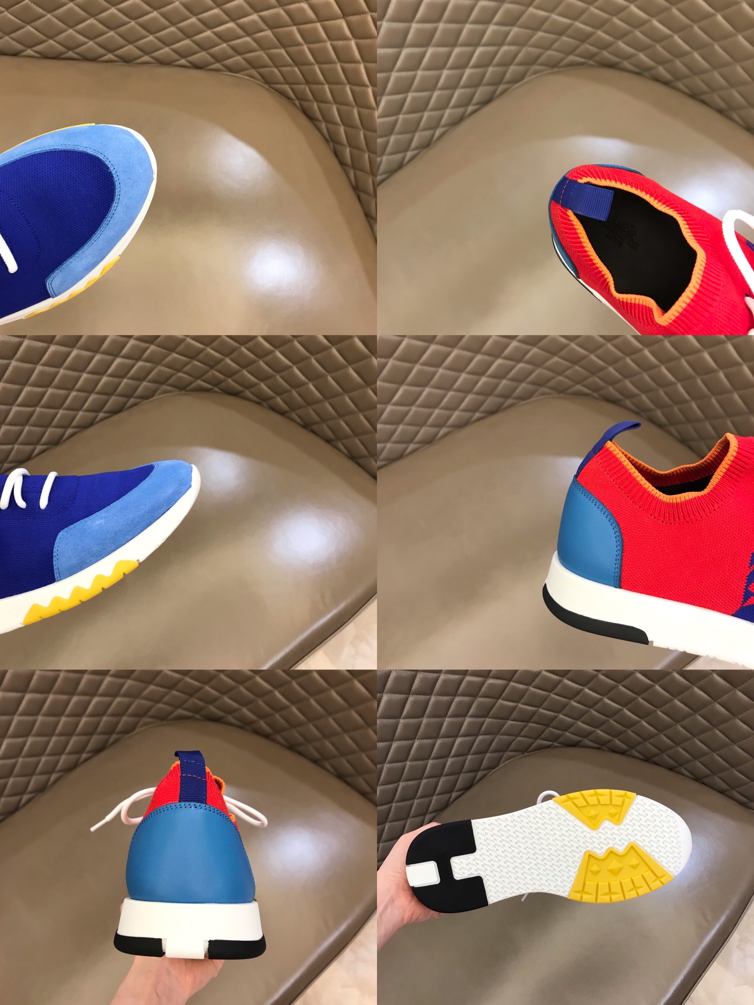 爱马仕HERMES   进口原版飞织透气官方最新高端男士运动休闲鞋