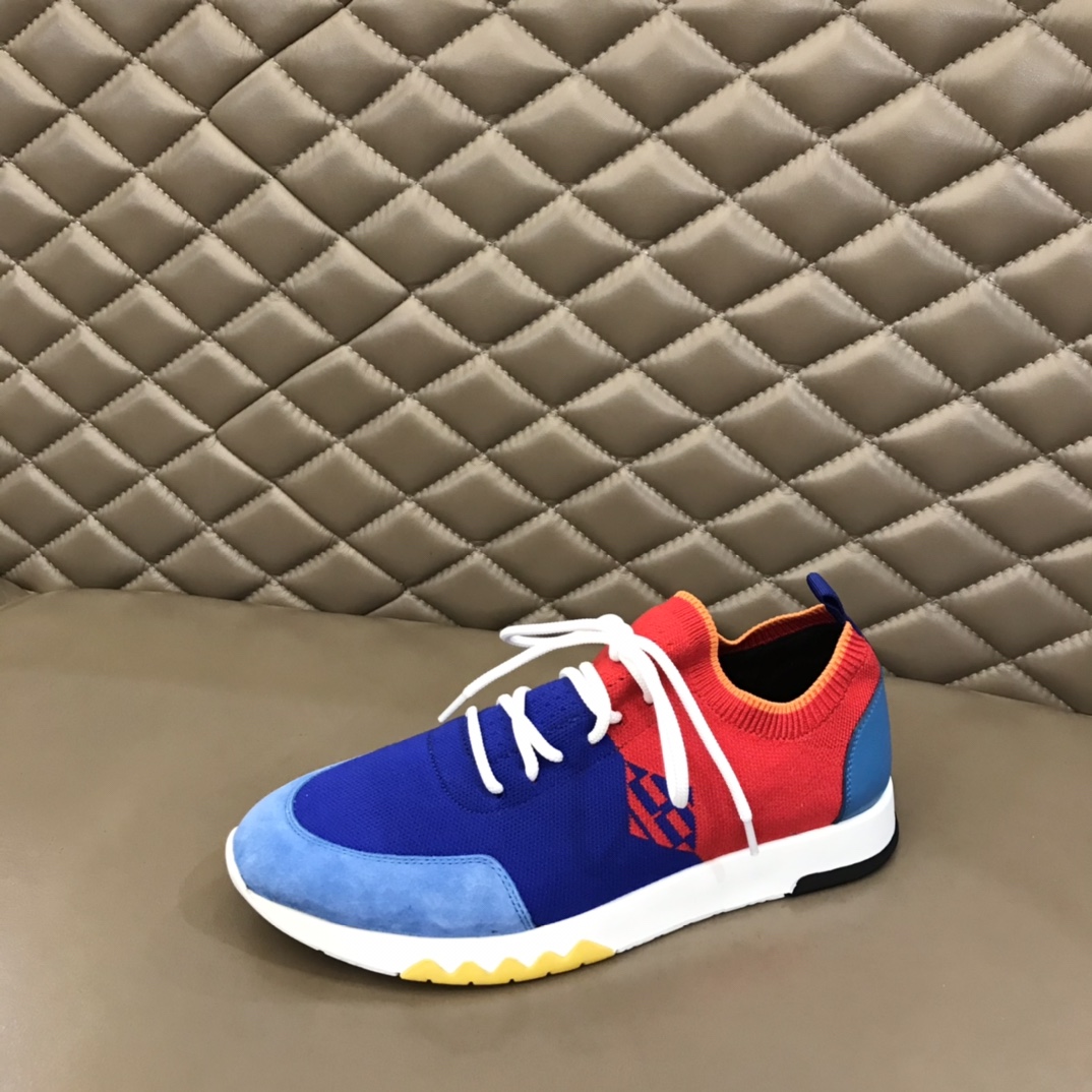 爱马仕HERMES   进口原版飞织透气官方最新高端男士运动休闲鞋