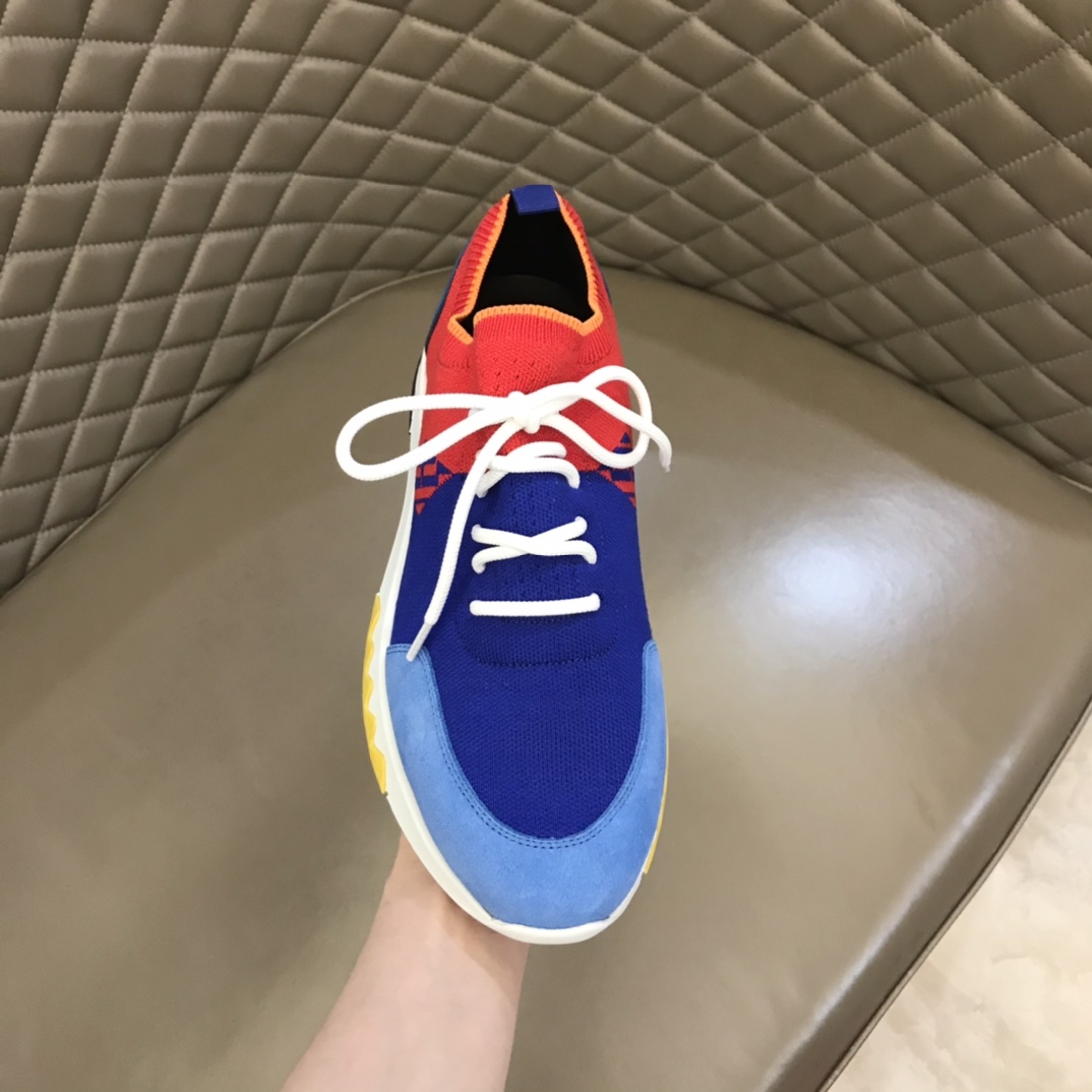 爱马仕HERMES   进口原版飞织透气官方最新高端男士运动休闲鞋