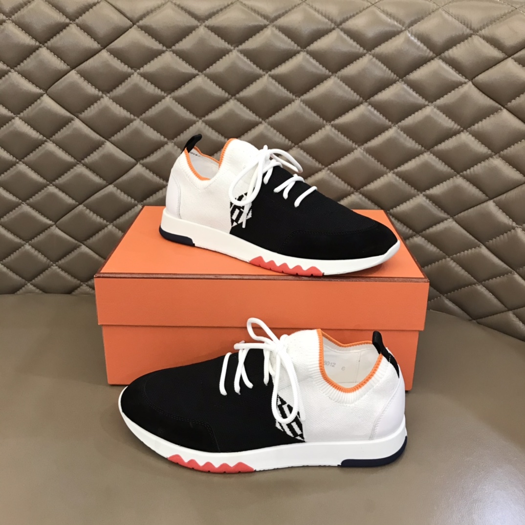 爱马仕HERMES   进口原版飞织透气官方最新高端男士运动休闲鞋