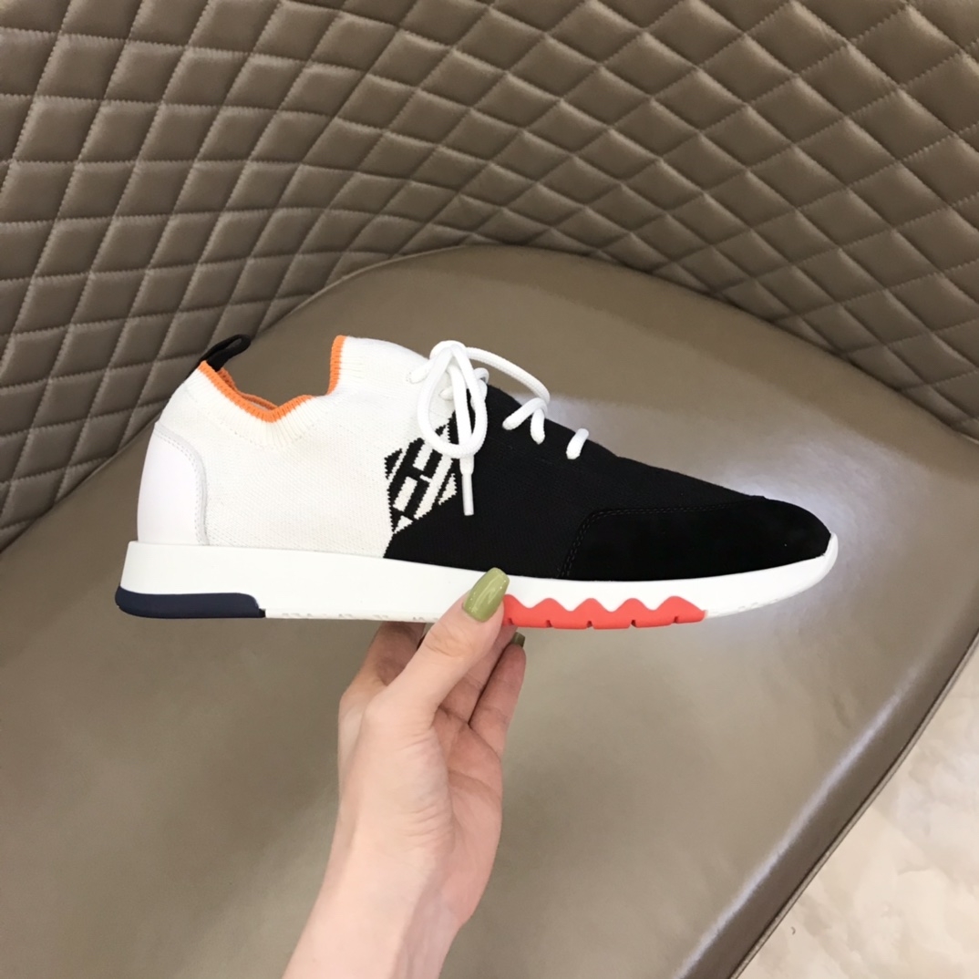 爱马仕HERMES   进口原版飞织透气官方最新高端男士运动休闲鞋