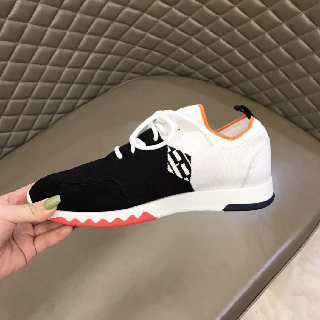 爱马仕HERMES   进口原版飞织透气官方最新高端男士运动休闲鞋