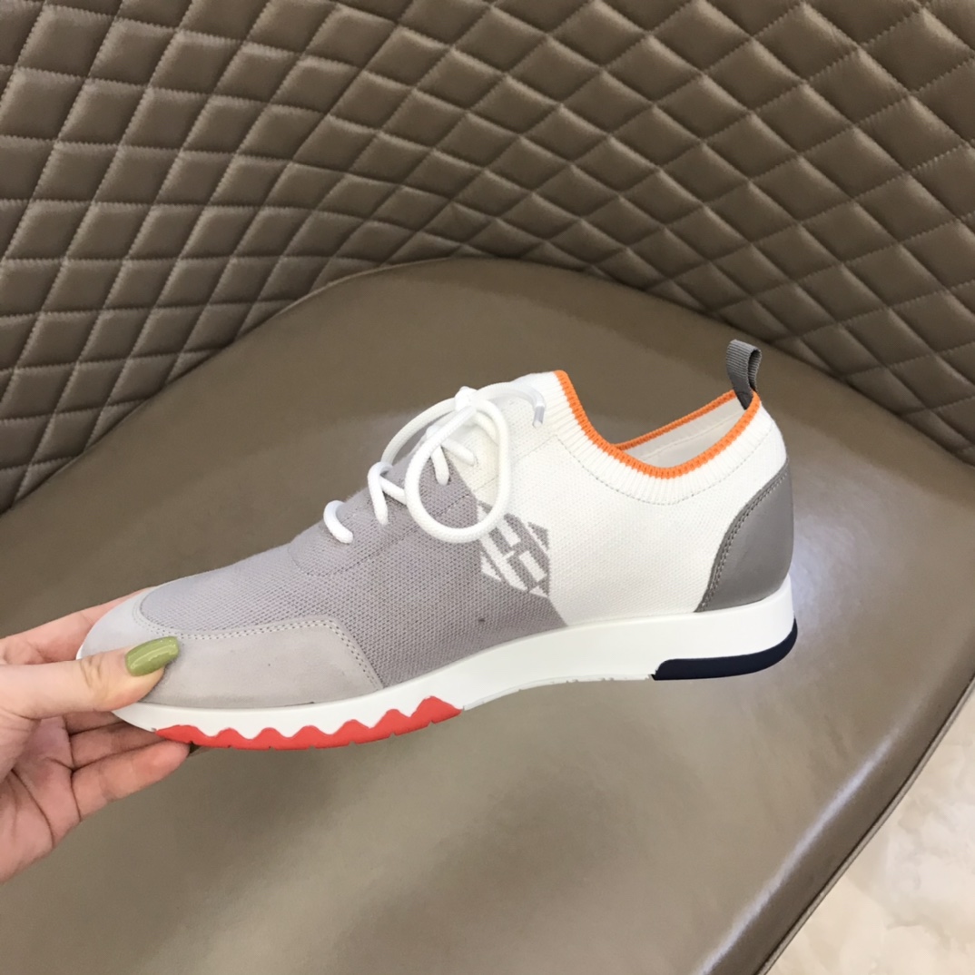 爱马仕HERMES   进口原版飞织透气官方最新高端男士运动休闲鞋