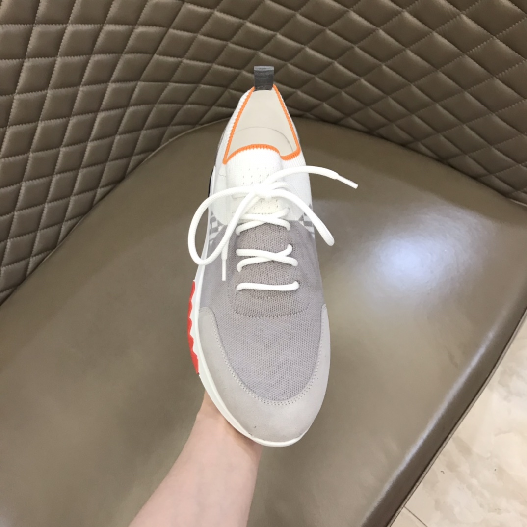 爱马仕HERMES   进口原版飞织透气官方最新高端男士运动休闲鞋