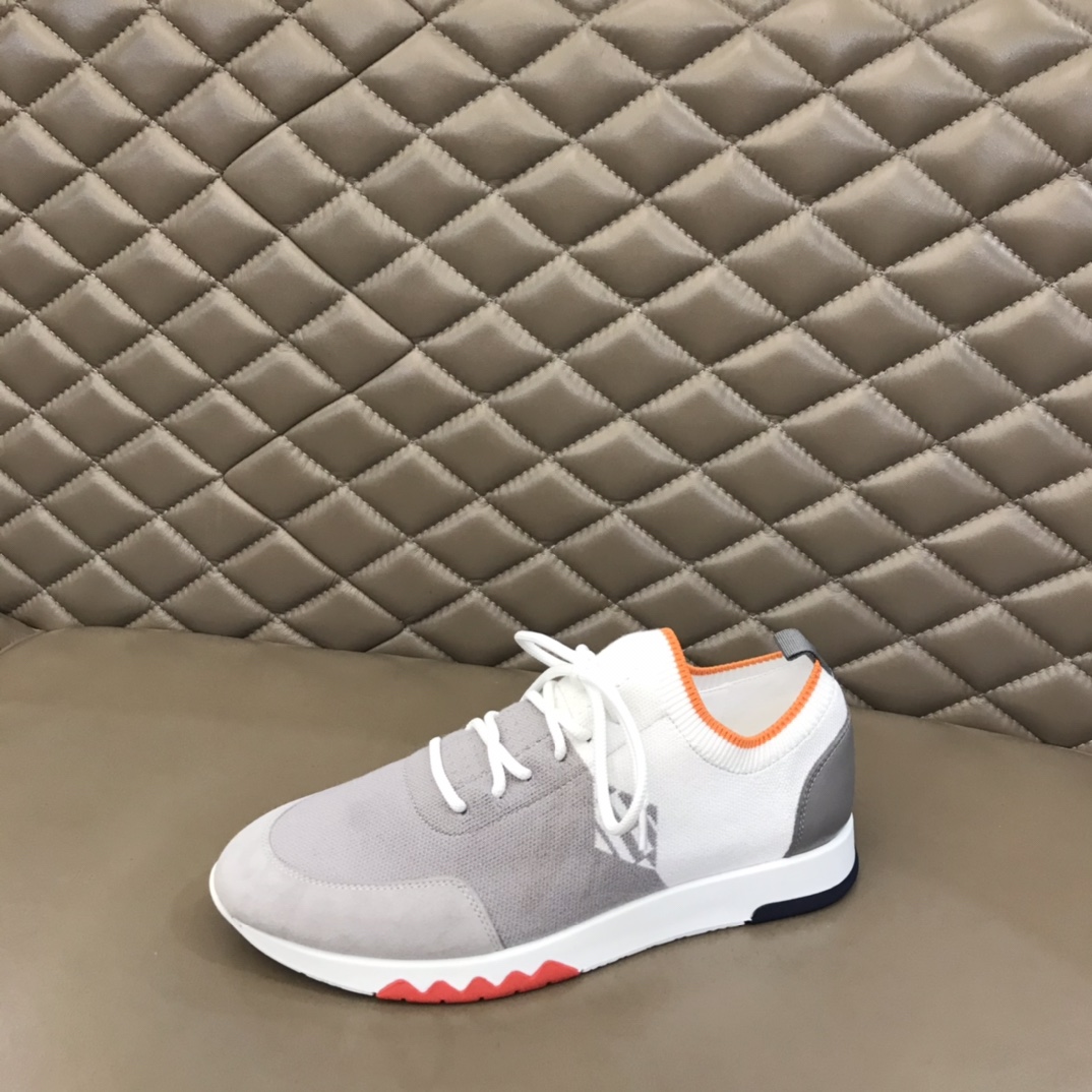 爱马仕HERMES   进口原版飞织透气官方最新高端男士运动休闲鞋