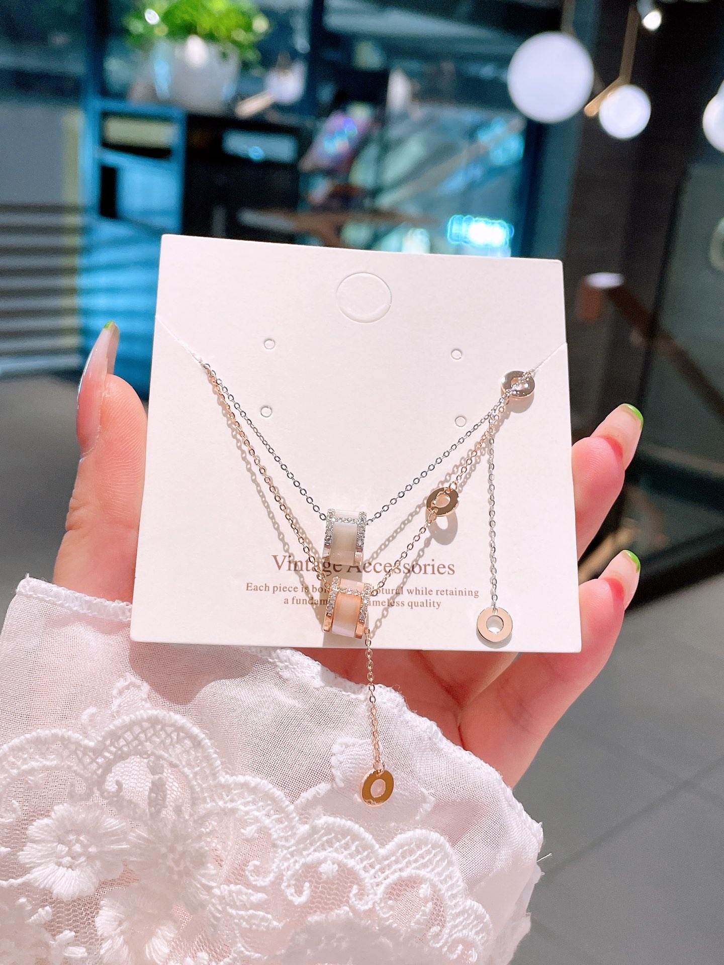 Fine Silver Necklace Precision Confession Silver