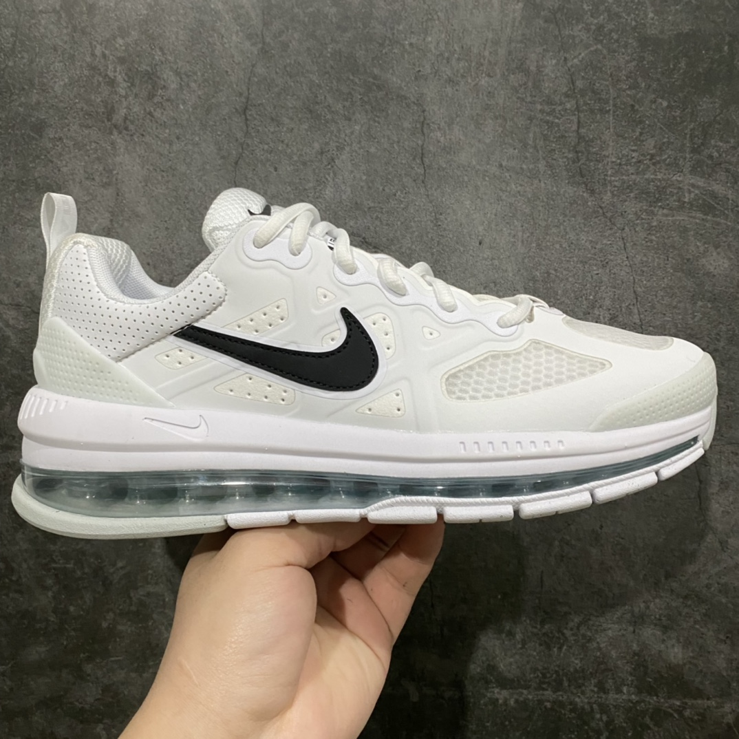 NK Air Max Genome 全掌气垫跑鞋 CW1648-100 今年的全新鞋型名为Air Max Genome,可以看出整双鞋延续了复古与未来相结合的设计理念。网眼布以及人造皮革的使用,进一步提升鞋身层次感。整双鞋的中底来自Nike L eBron 8的全掌气垫造型,同时外底也借鉴了NK Free系列跑鞋 尺码:39 40 40.5 41 42 42.5 43 44.5 45-选品中心