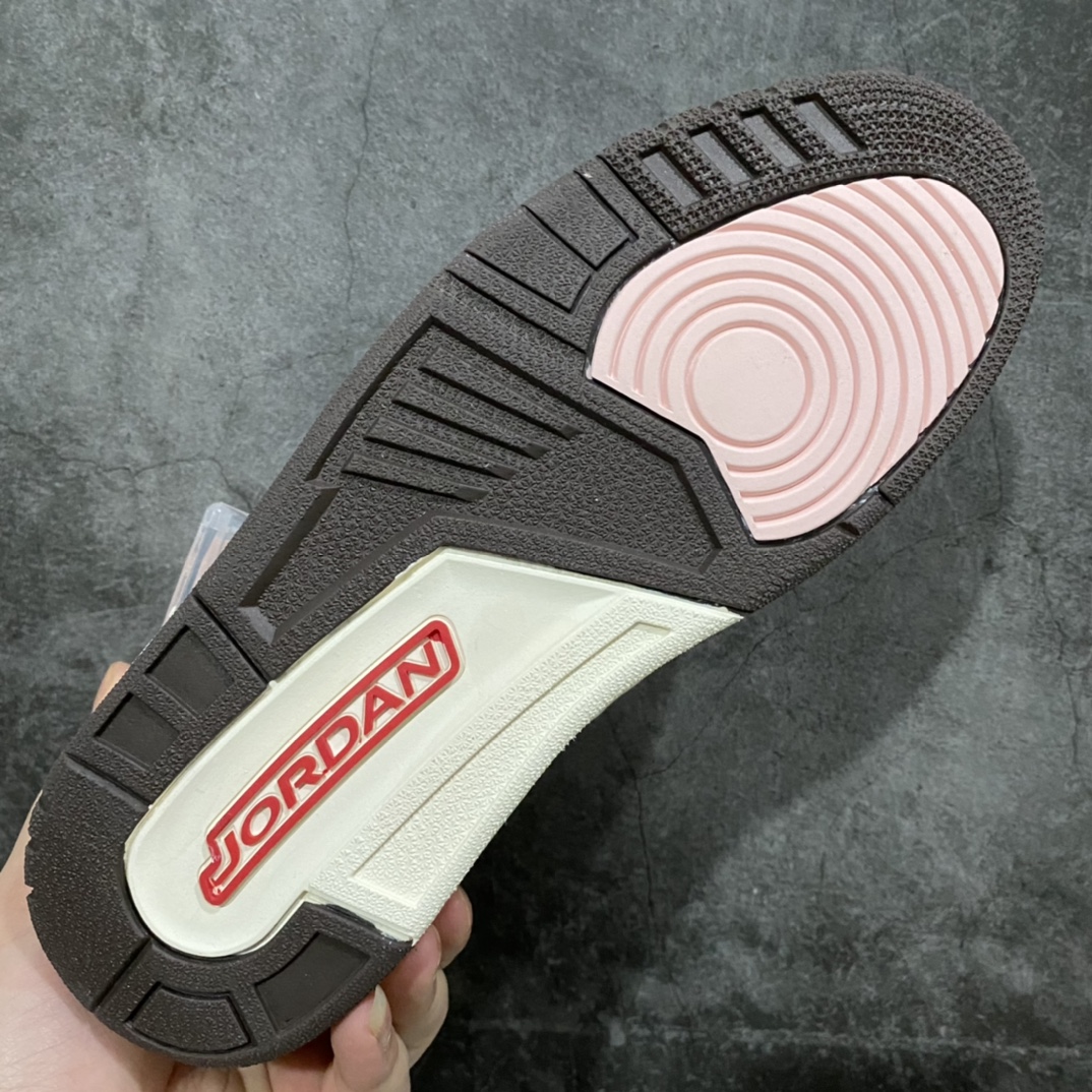 图片[9]-Air Jordan AJ3 白棕樱花粉爆裂CK9246-102 外贸纯原出货 细节材料依旧拉满配置 无需太多文案 直接看实拍 尺码：40-47.5-选品中心