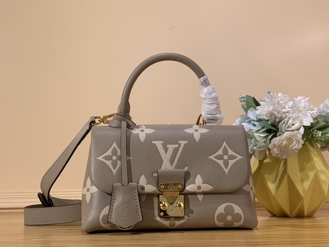 Louis Vuitton LV Madeleine BB Bags Handbags Fake Cheap best online
 Grey Printing Empreinte​ m45978