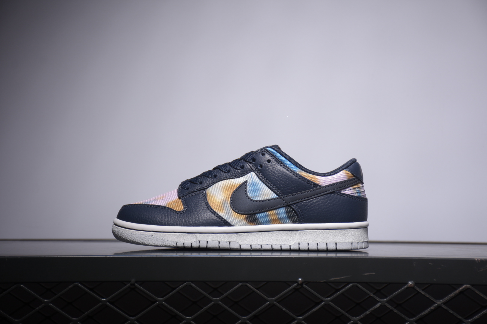 G0 纯原版本SB Dunk LOW “Graffiti”复古休闲板鞋扎染涂鸦 海军蓝情侣款主
