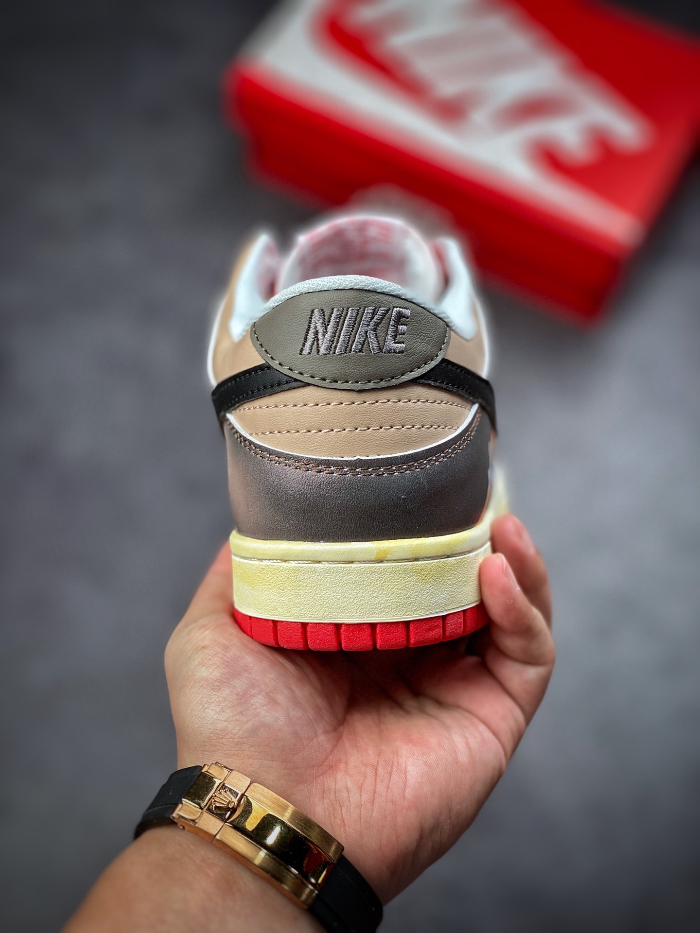 190 Futura x Nike Dunk Low SB联名 解构绑带滑板鞋 DD1391-600